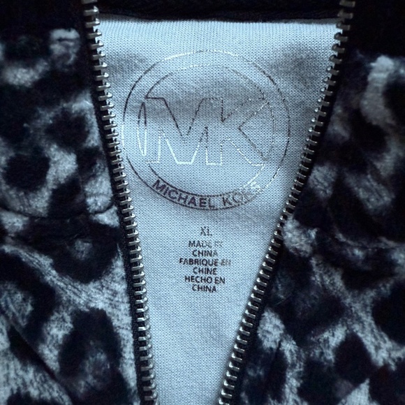 Michael Kors Zip Up Sweater XL - Picture 3 of 5